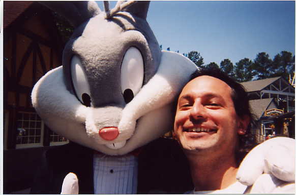 me w/ Bugs Bunny