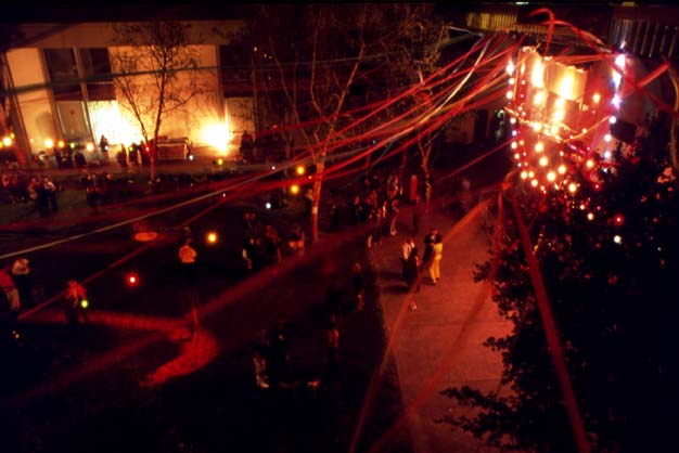 View of G-Lab Courtyard from Main Entrance